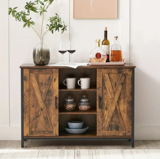 Buffet en bois style vieili