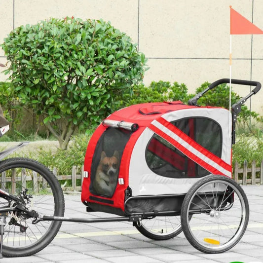 Remorque de vélo / poussette pour animal domestique