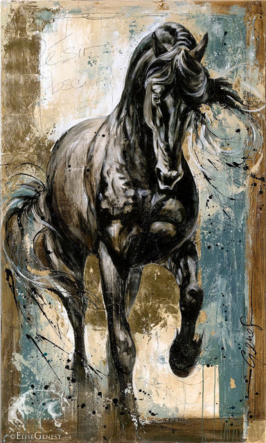Impression sur canvas Cheval fougueux