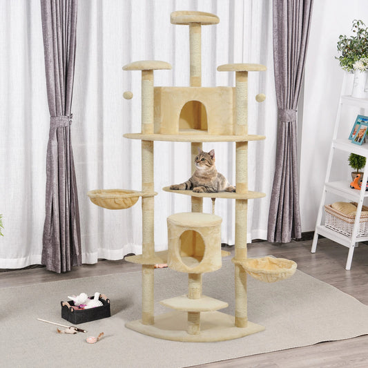 Arbre à chat Pawhut de 79 pouces