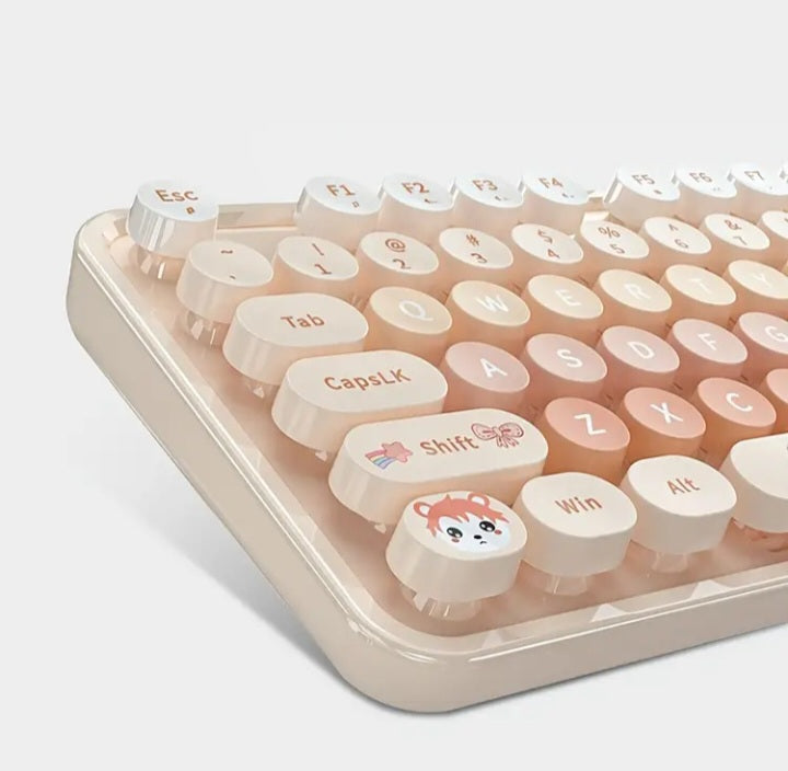 Clavier à cable USB à touches rondes