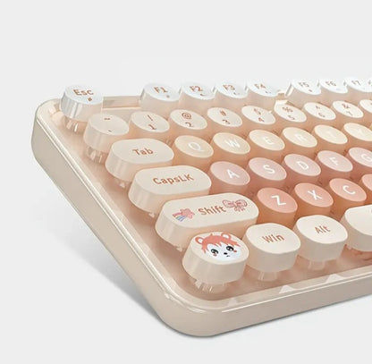 Clavier à cable USB à touches rondes