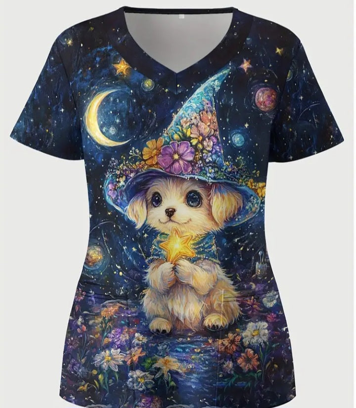 Haut d'uniforme Chiot magique