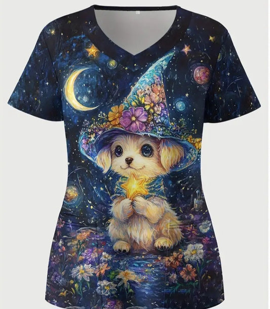 Haut d'uniforme Chiot magique