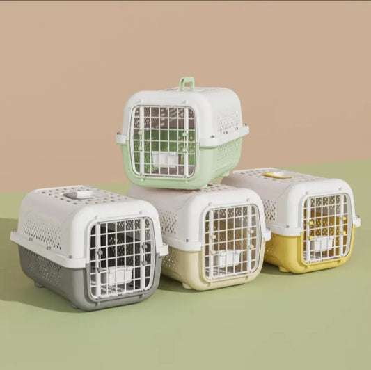 Transporteur de voyage en PVC pour animal de compagnie