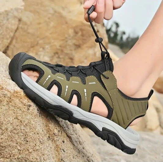 Sandale confortable et tout-aller pour homme