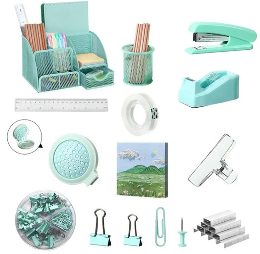 Ensemble d'articles de bureau