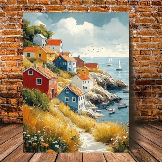 Impression sur toile Ile d'Aland, Finlande (12 x 16 po.)