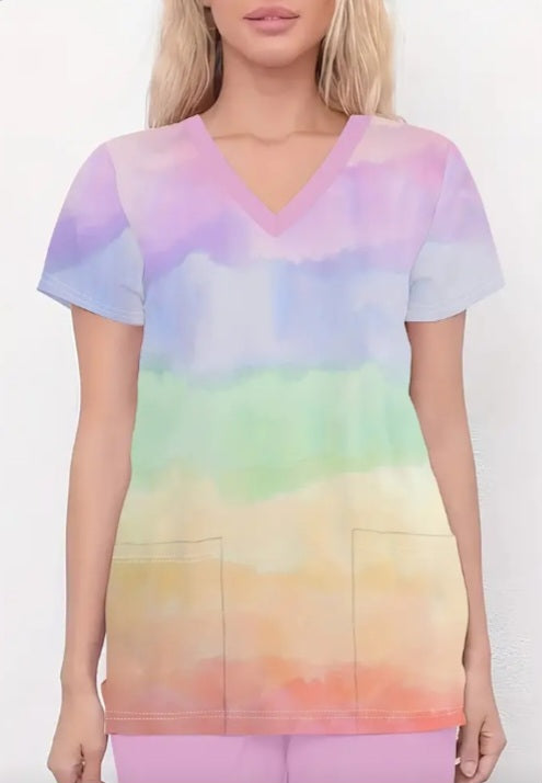 Haut d'uniforme Arc-en-ciel