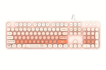 Clavier à cable USB à touches rondes