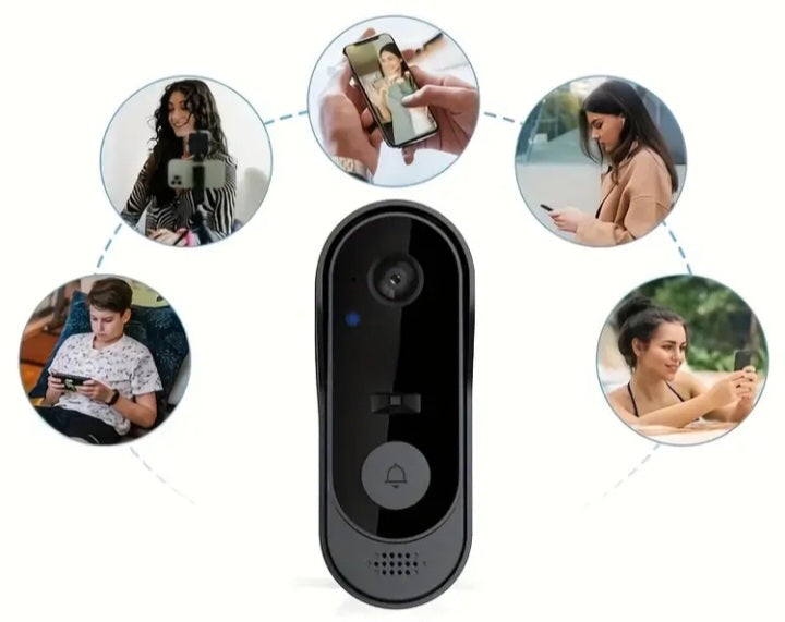 Sonnette vidéo intelligente sans fil