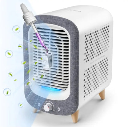 Purificateur d'air avec filtre Hepa et diffuseur d'huile essentielle