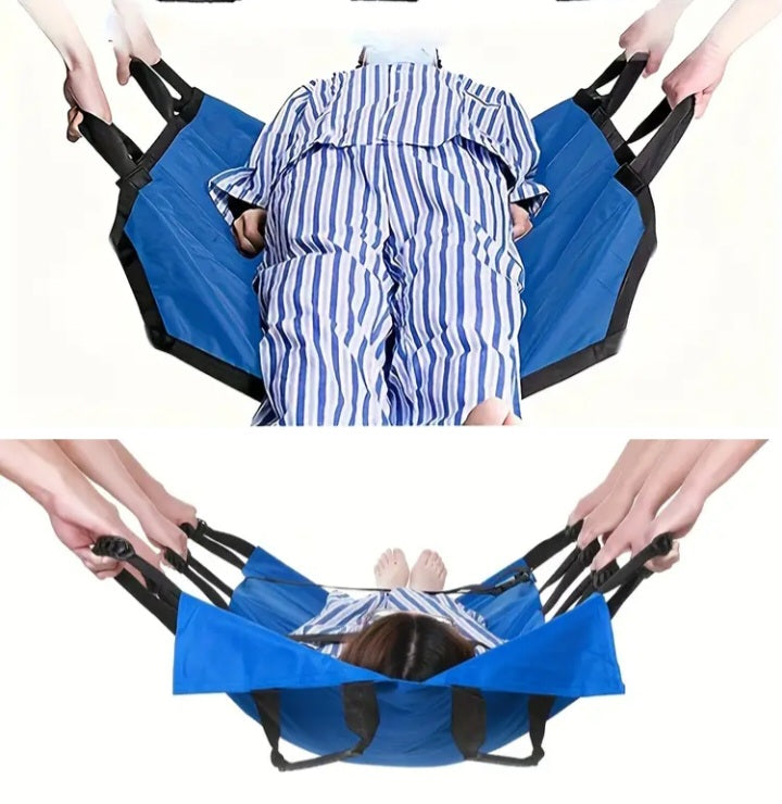 Toile de positionnement au lit