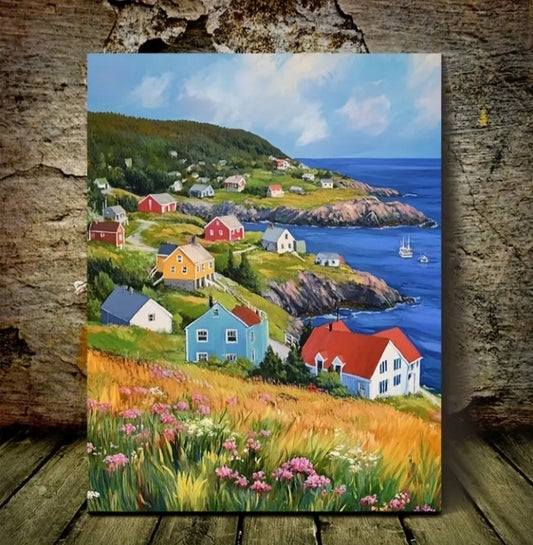 Impression sur toile Côtes du Nouveau-Brunswick (12 x 16 po.)