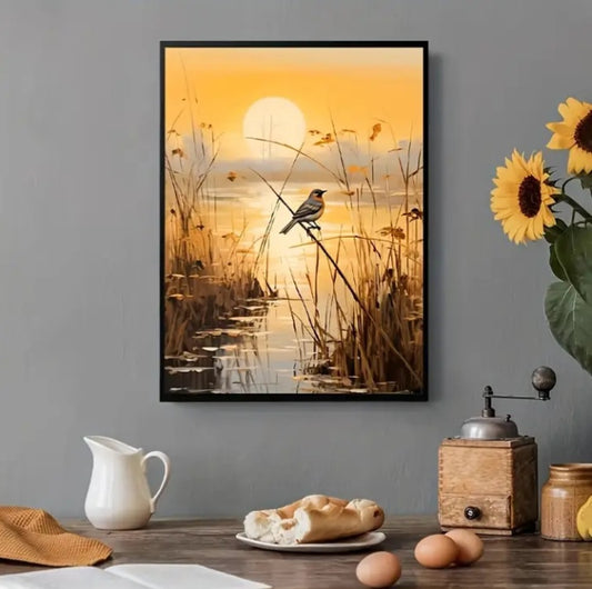 Ensemble de peinture au diamant Le marais