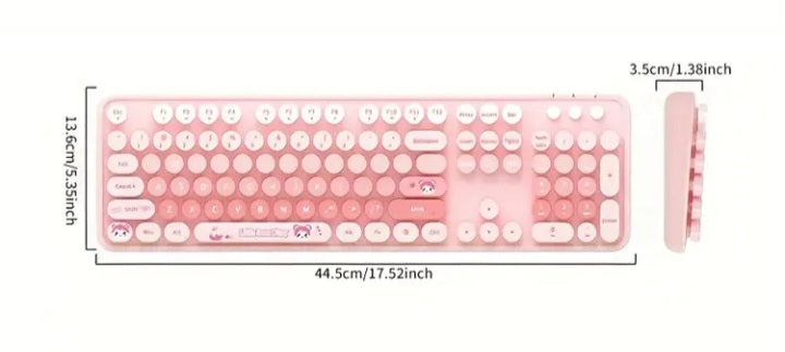 Clavier à cable USB à touches rondes