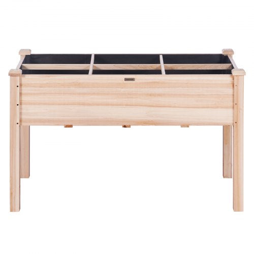 Boîte de jardin surélevé en bois de 47.2 x 22.8 x 30 pouces