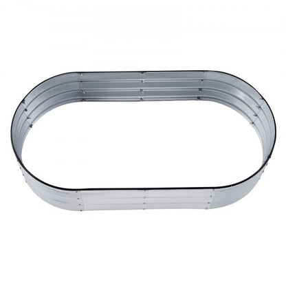 Boîte de jardin surélevé en métal de 4 x 2 x 1 pieds