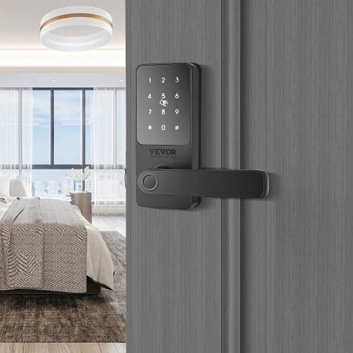 Serrure intelligente 5 en 1 pour porte extérieure