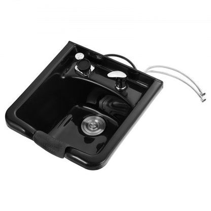 Lavabo de coiffeuse carré de grande capacité