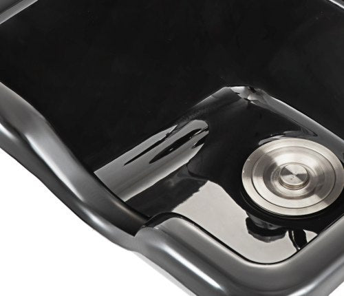 Lavabo de coiffeuse carré de grande capacité