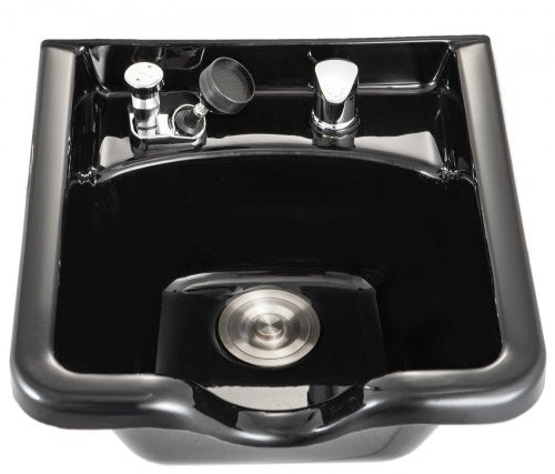 Lavabo de coiffeuse carré de grande capacité