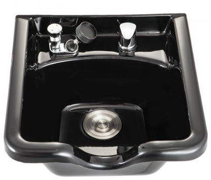 Lavabo de coiffeuse carré de grande capacité