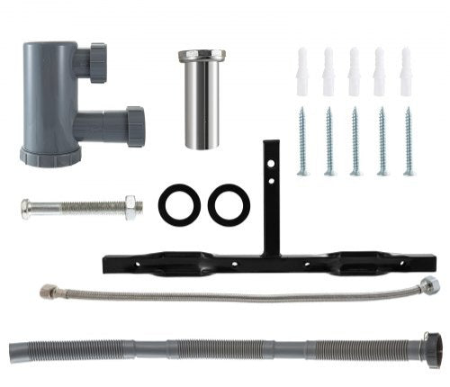 Lavabo de coiffeuse carré de grande capacité