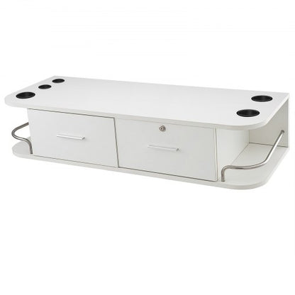 Station de rangement pour salon de coiffure