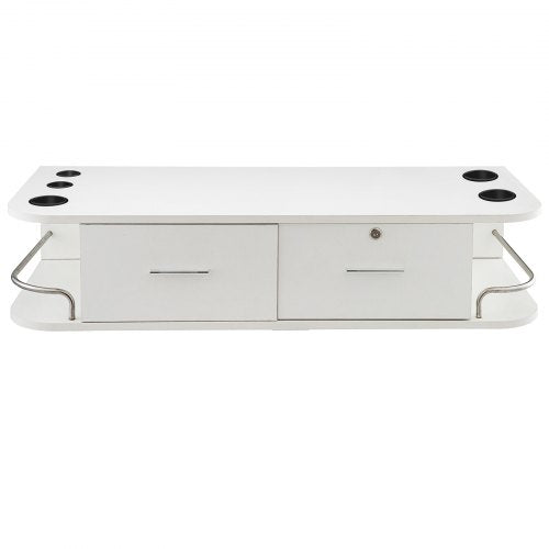 Station de rangement pour salon de coiffure