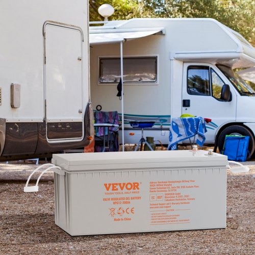 Batterie marine à décharge profonde de 12 V 200 Ah
