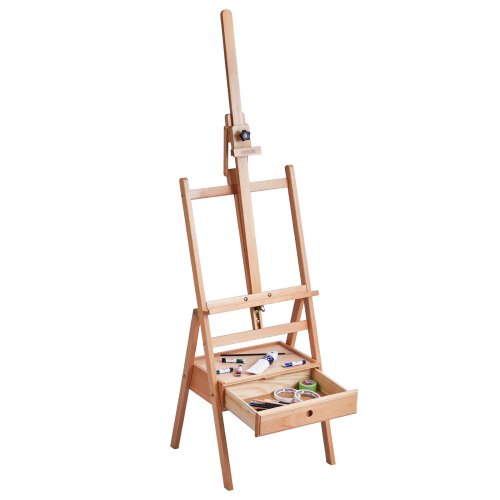 Chevalet d'artiste en hêtre