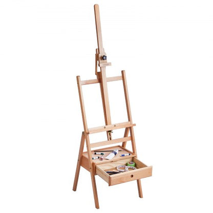Chevalet d'artiste en hêtre